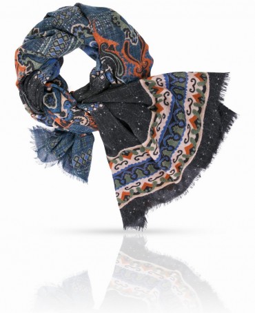 Палантин Унисекс W70.TW4-JAN178743/NAVY